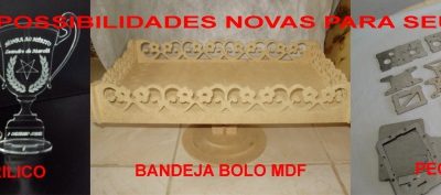 Novos produtos com corte e vinco
