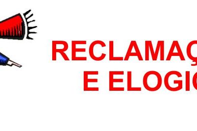 Gráfica – reclamações e elogios
