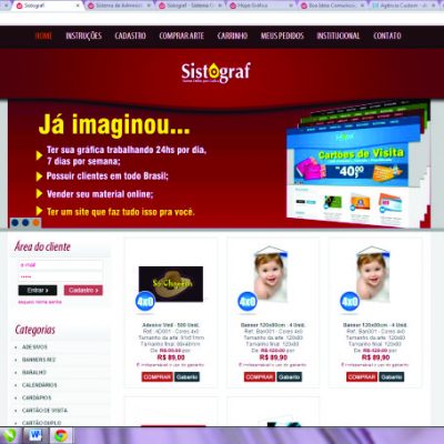 sistograf – sistema de loja virtual gráfica